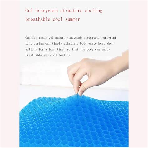 Car Seat Cushion Non Slip Orthopedic Gel And Memory Foam Coccyx Cushion Ebay