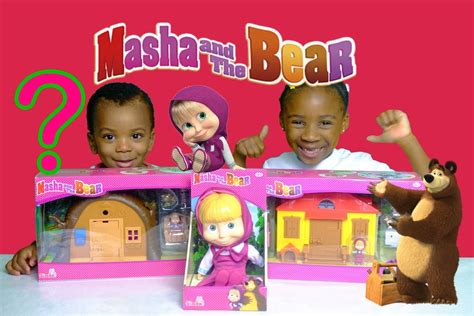 Masha And The Bear Playsets Unboxing Review Youtube
