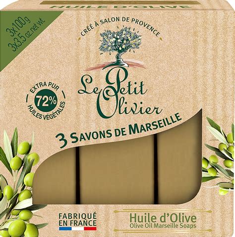 Le Petit Olivier traditional Marseille soaps Olive oil традиционных мыла Оливковое масло