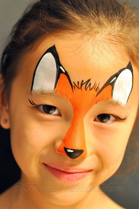 Fox Face Painting Face Painting Easy Girl Face Painting Fox Face Paint