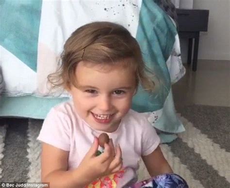 rebecca judd catches daughter billie helping herself to easter eggs rebecca judd daughter