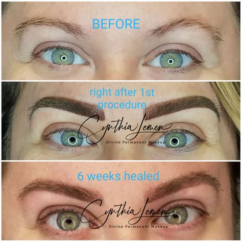 Microblading Healing Process What To Expect After The Procedure Eyebrow Aftercare Repair