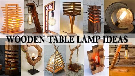 Diy Wooden Lamp Ideas Youtube