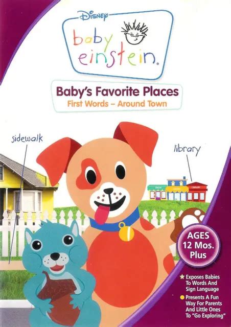 Baby Einstein Babys Favorite Places First Words Around Town Dvd Free