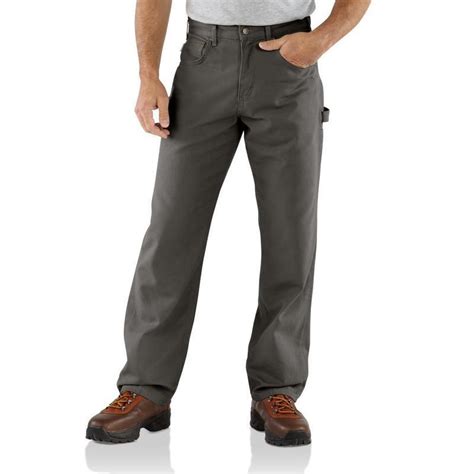 Experimenting with the way pants fit is applicable to all styles. Carhartt Men's Loose Fit Canvas Carpenter Jeans B159