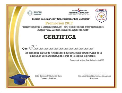 Diploma Preparatoria 3 Editable En Word Certificados E Imprimibles En