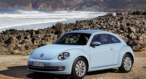 2012 Volkswagen Beetle Light Blue Front Car Hd Wallpaper Peakpx