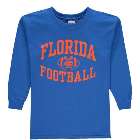 Florida Gators New Agenda Youth Reversal Football Long Sleeve T Shirt