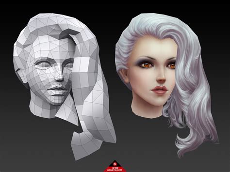 Pin By 玄天 盛主 On 角色作品 Character Modeling 3d Model Character Low Poly