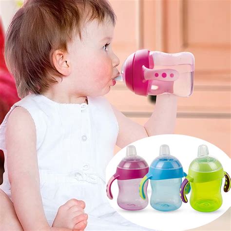 Buy 240ml Cute Baby Bottle Newborn Children Learn