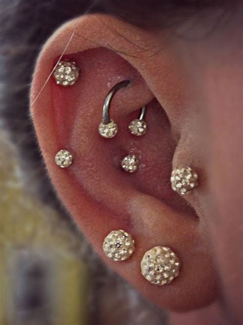 50 Beautiful Ear Piercings Art And Design Body Jewelry Piercing