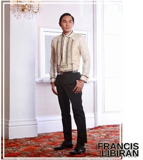 Trendy Barongs For Men At The Philippine Fashion Week Holiday 2019