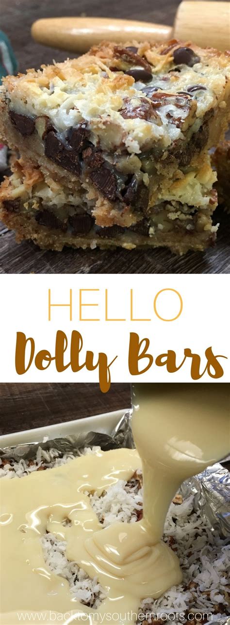 How To Make Hello Dolly Bars Back To My Southern Roots Recipe