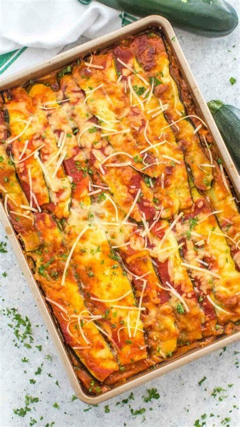 Best Zucchini Lasagna Video Sweet And Savory Meals Recipe