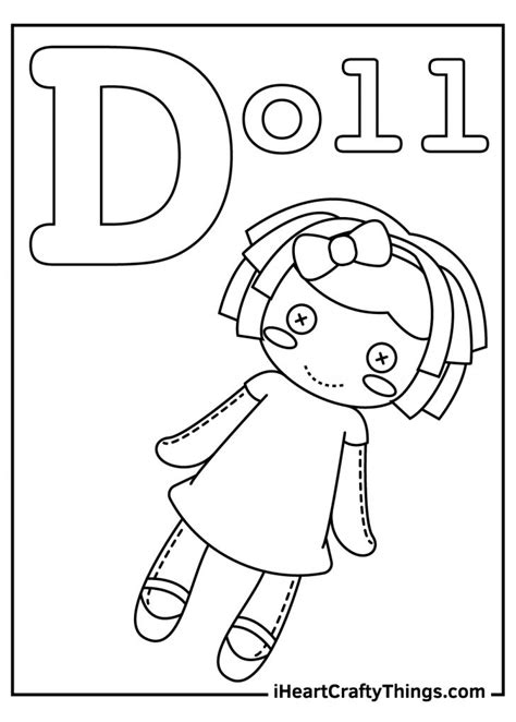 Letter D Coloring Pages (Updated 2022)