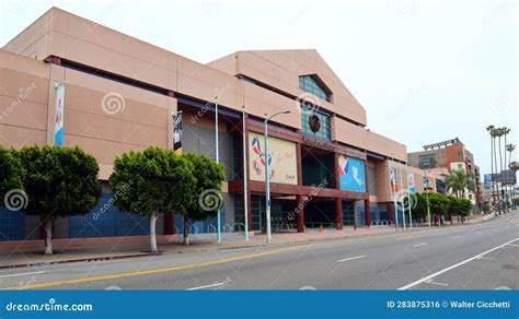 Los Angeles California View Of Koreatown A Neighborhood In Central