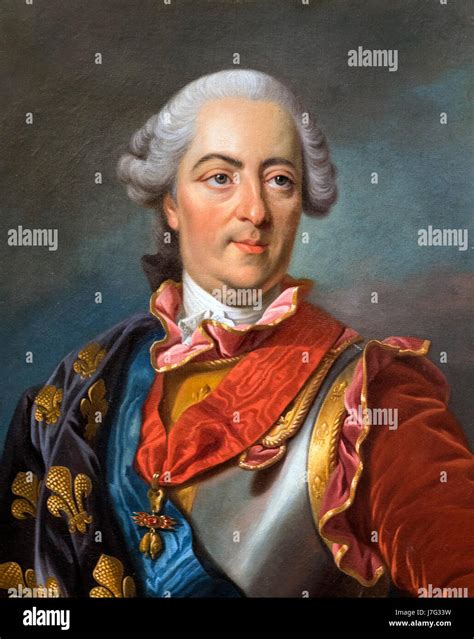 Louis Xv Portrait Of King Louis Xv Of France 1710 1774 By Stock