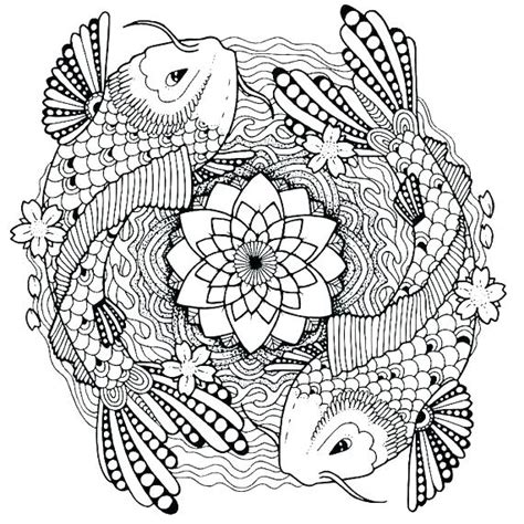 Free coloring pages for adults. Fish Coloring Pages For Adults at GetColorings.com | Free ...