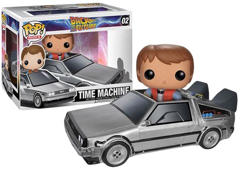 Funko Pop Rides Back To The Future Time Machine Figure 02 Es