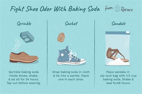 Refresh Your Smelly Shoes With Baking Soda Shoe Odor Stinky Shoes
