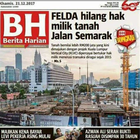 Btw, your post appeared later than mine, so, didn't notice. Kuala Lumpur Vertical City (KLVC) "FELDA nak balik tanah ...