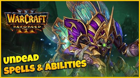 All Undead Spells And Abilities Side By Side Comparison Warcraft 3