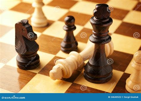Check Mate Stock Photo Image Of Power Risk Board Piece 34640522