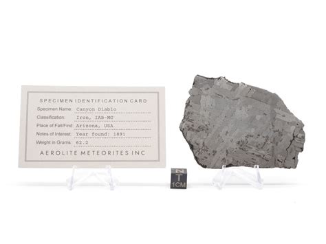 Canyon Diablo 622g Aerolite Meteorites