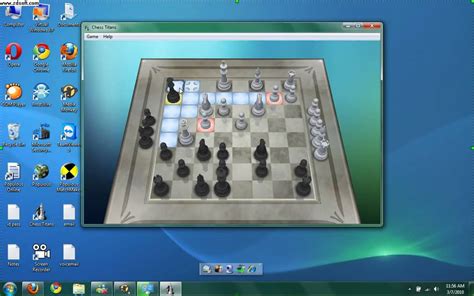 Chess Game Vs Computer Youtube