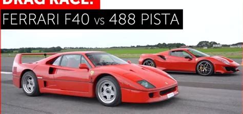 In early 1969, fiat bought a 50% share in ferrari which helps boost the financial coffers of the company. DRAG RACE! Ferrari 488 Pista vs Ferrari F40! - Turbo and Stance
