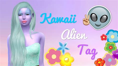 The Sims 4 Kawaii Alien Tag Youtube