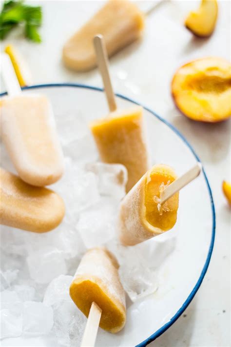 Peach And Celery Ice Lollies Use Your Noodles