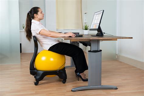 Exercise Balls For Office Chairs Good Or Bad Work Saver Systems