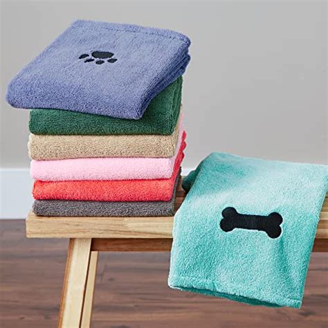 Bone Dry Pet Grooming Towel Collection Absorbent Microfiber X Large