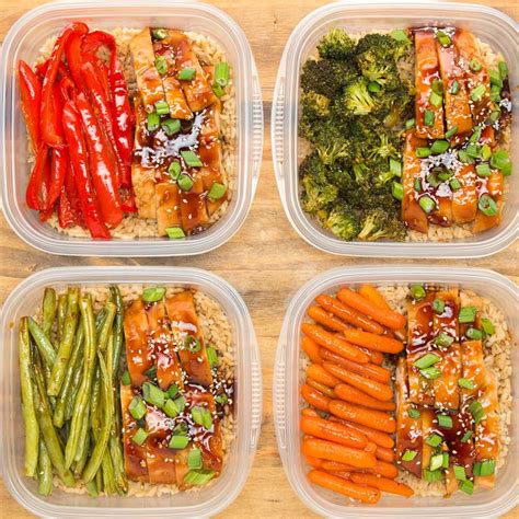 Featuring One Pan Chicken And Veggie Meal Prep One Pan Teriyaki Chicken