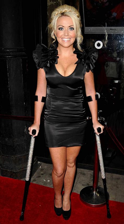 Former Hollyoaks Star Kelly Marie Stewart Defies Paralysis To Walk Down