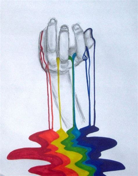 111 Fun And Cool Things To Draw Right Now Rainbow Art Cool Drawings