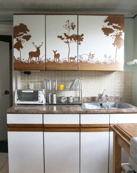 Temporary Wallpaper Kitchen Cabinets Etexlasto Kitchen Ideas