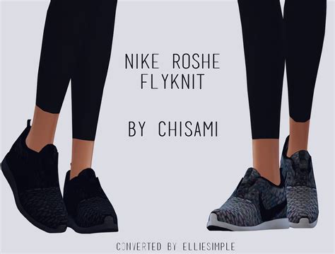 Elliesimple Nike Roshe Flyknit By Chisami • 2 Swatches • Morphs