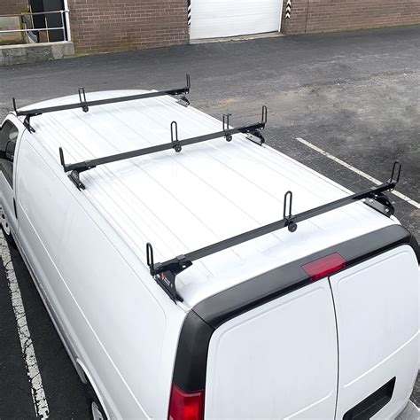 Vantech Gfy Heavy Duty 3 Bar Ladder Roof Rack Fits Chevy Express All