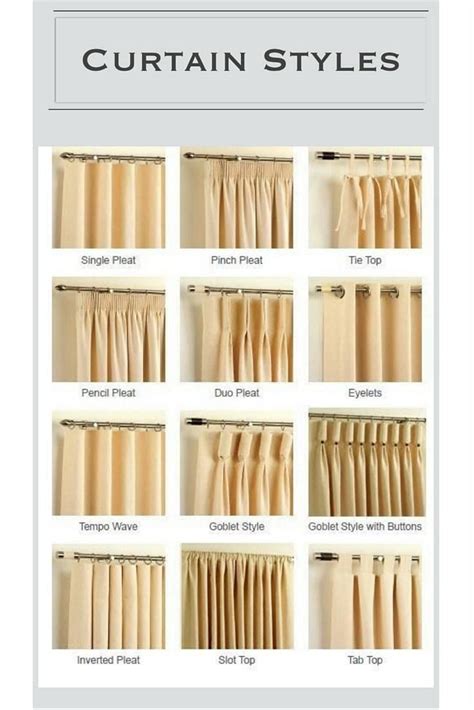 Pleat Styles My Decorating Tips