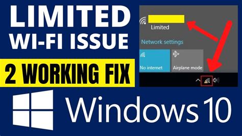 How To Fix Wifi Limited Connection Problem On Windows No Internet