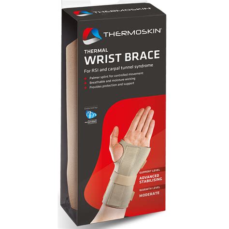 Thermoskin Thermal Wrist Brace 3 Sizes L R