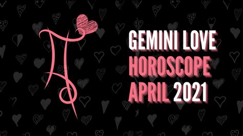 Love Horoscope April 2021 Love And Relationship Horoscope