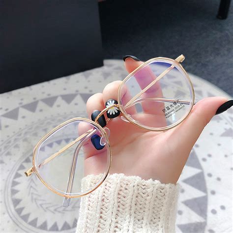 E.c.u optical trading co., ltd. 2020 New Korean Eyeglasses Metal Round Frame Spectacles ...