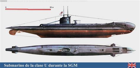 Hms U Class Submarine Ww Ii Barcos Submarino