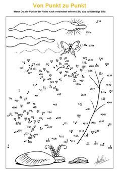 Wählen sie eine stückzahl, die. Spiele im Deutschunterricht: Verbinde die Punkte - Zahlen ...