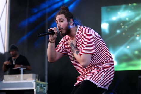 Post Malone On Stage Computer Wallpapers On Wallpaperdog