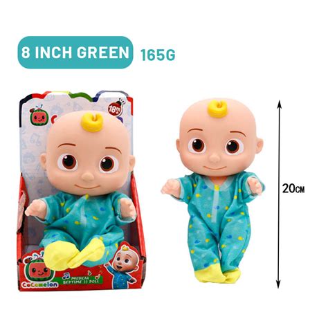 Gostar 26cm10in Cocomelon Jj Plush Toy With Music Boy Stuffed Doll