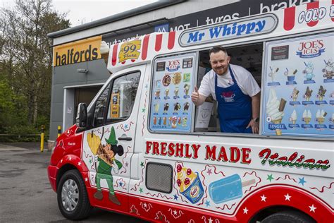 Want A Flake With That Halfords Launches Free Ice Cream Van Check